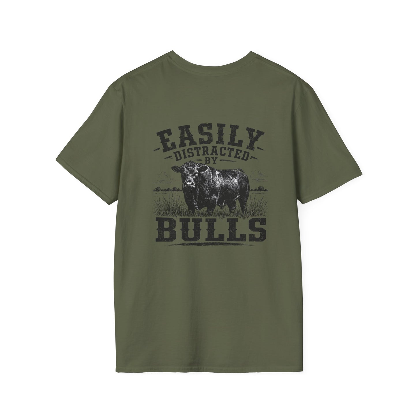Easily Distracted By Bulls T-Shirt