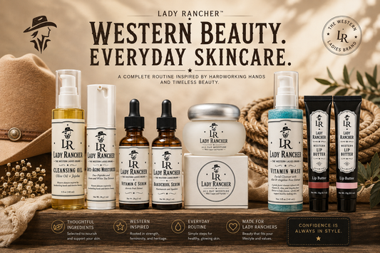Introducing the New Lady Rancher™ Skin Care Products
