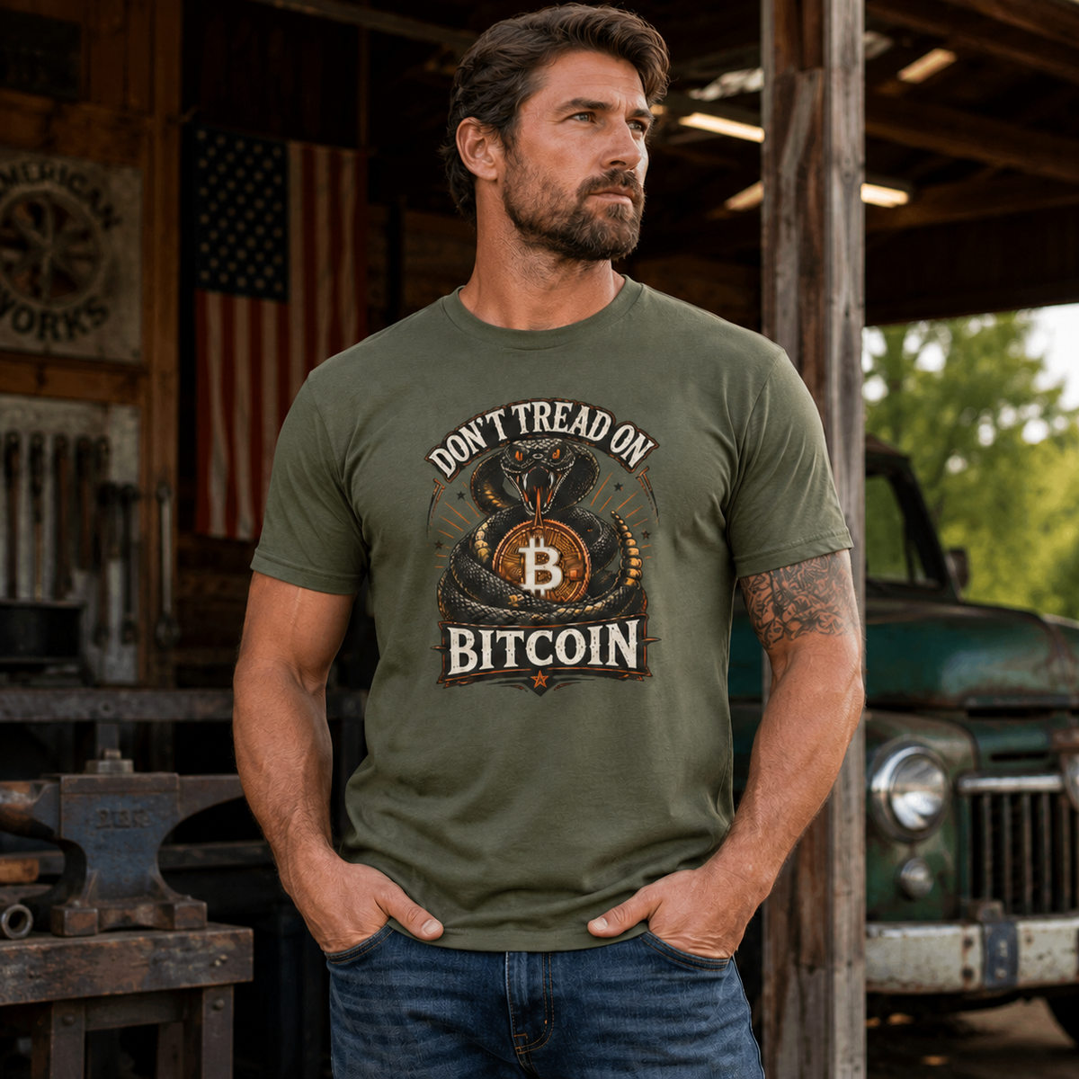 Don't Tread On Bitcoin T-Shirt