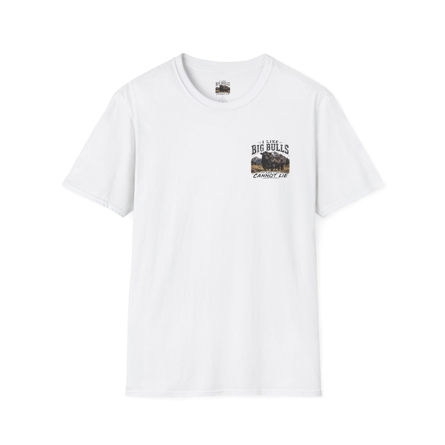 Big Bulls Graphic T-Shirt — "I Like Big Bulls Cannot Lie" Country Ranch Tee