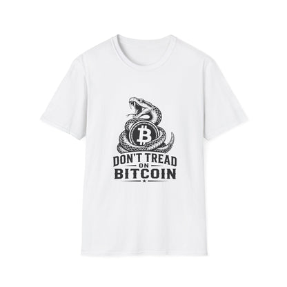 Bitcoin Snake T-Shirt — “Don't Tread on Bitcoin” Crypto Freedom Tee