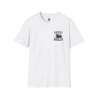 Easily Distracted by Bulls T-Shirt