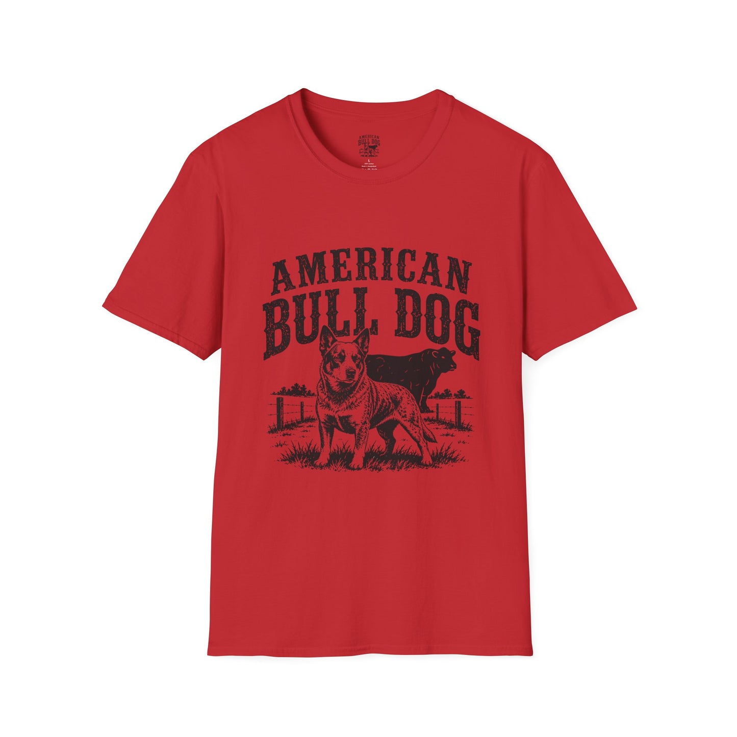 American Bulldog T-Shirt — Vintage Graphic Pet Tee