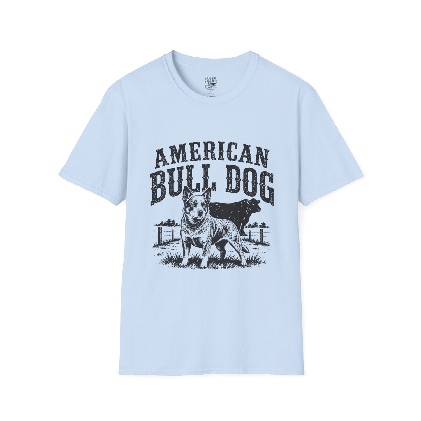 American Bulldog T-Shirt — Vintage Graphic Pet Tee