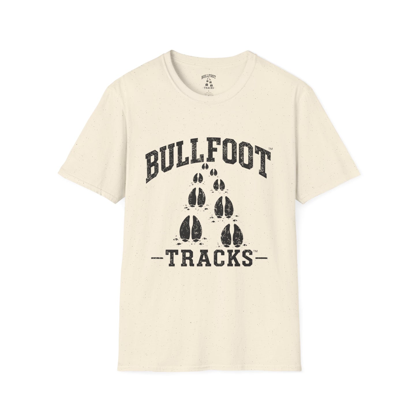 Bullfoot Tracks T-Shirt — Vintage Pawprint Graphic Tee