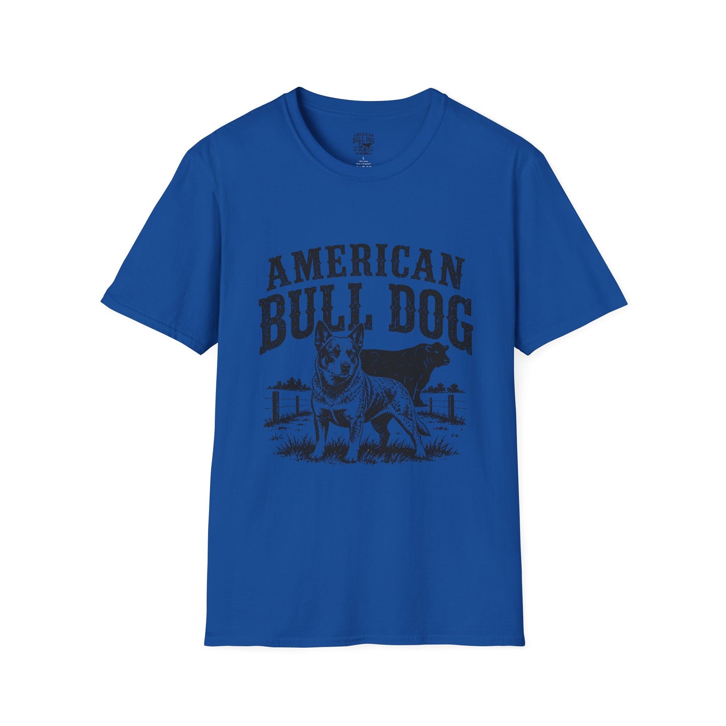 American Bulldog T-Shirt — Vintage Graphic Pet Tee