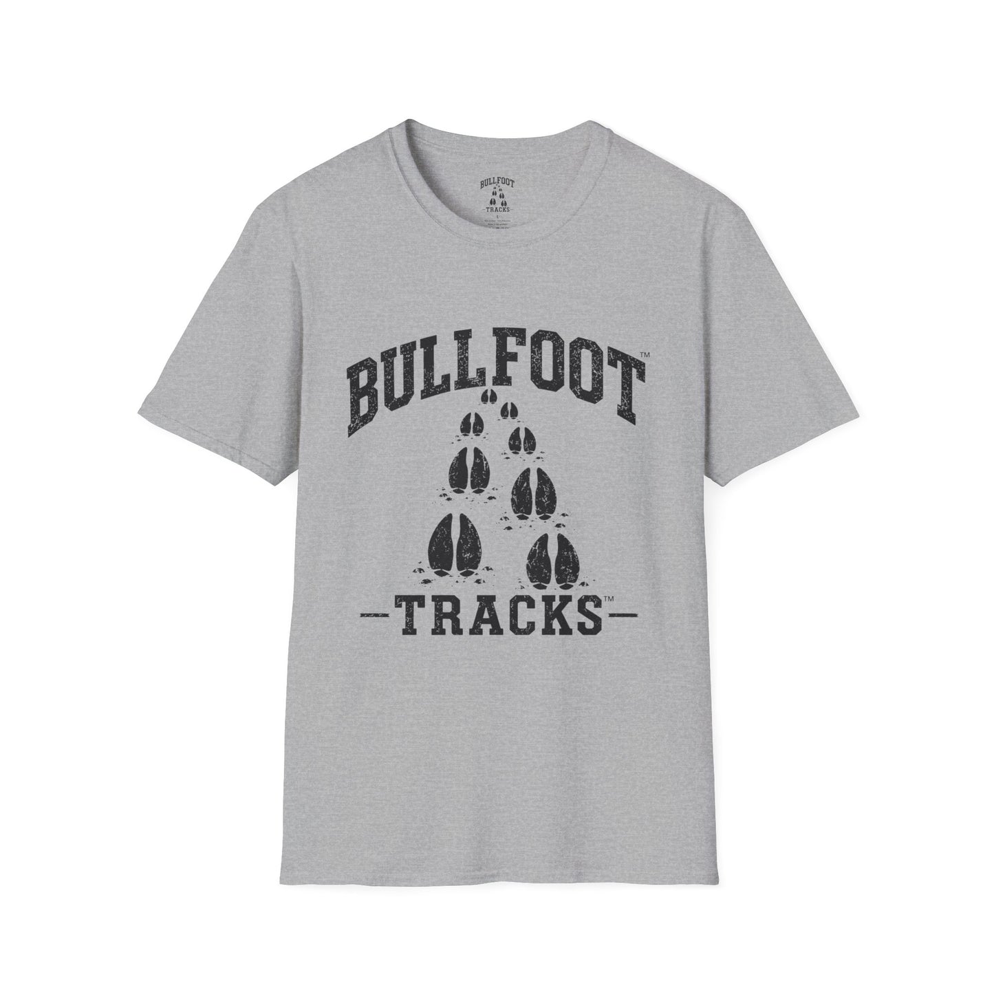 Bullfoot Tracks T-Shirt — Vintage Pawprint Graphic Tee