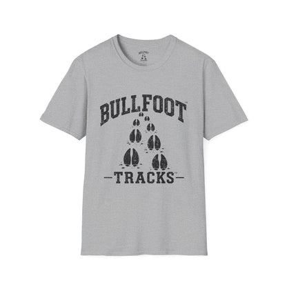 Bullfoot Tracks T-Shirt — Vintage Pawprint Graphic Tee