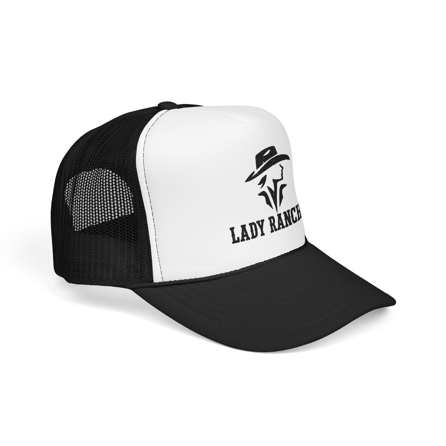 Lady Rancher Foam Trucker Hat | Western Cowgirl Logo