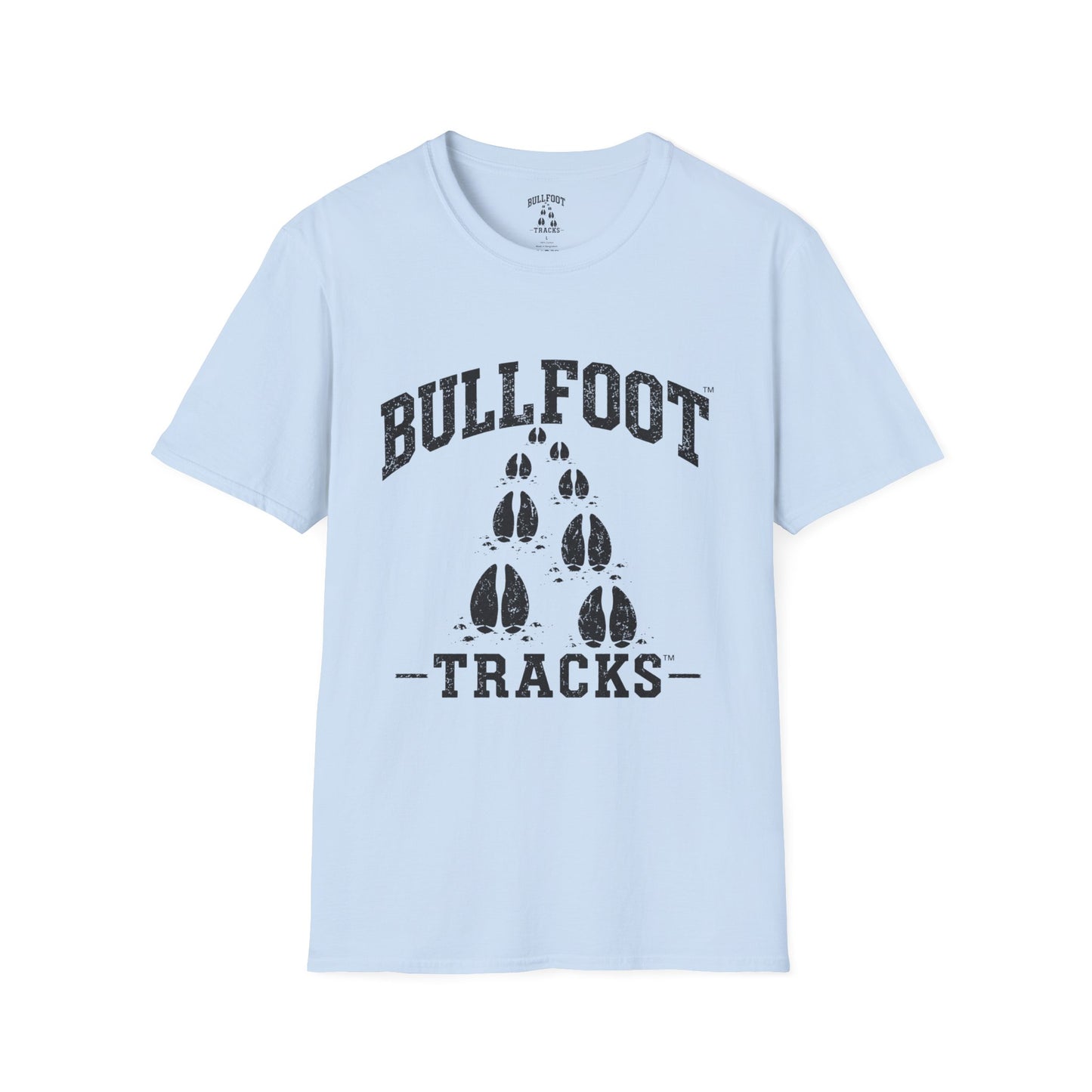 Bullfoot Tracks T-Shirt — Vintage Pawprint Graphic Tee
