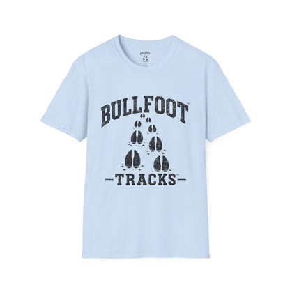 Bullfoot Tracks T-Shirt — Vintage Pawprint Graphic Tee