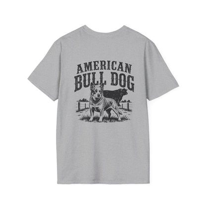 American Bull Dog Bullshirt – Ranch Dog and Bull Graphic Tee