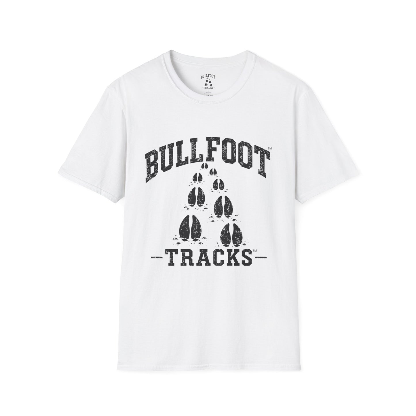 Bullfoot Tracks T-Shirt — Vintage Pawprint Graphic Tee
