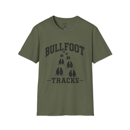 Bullfoot Tracks T-Shirt — Vintage Pawprint Graphic Tee