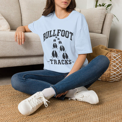 Bullfoot Tracks T-Shirt — Vintage Pawprint Graphic Tee