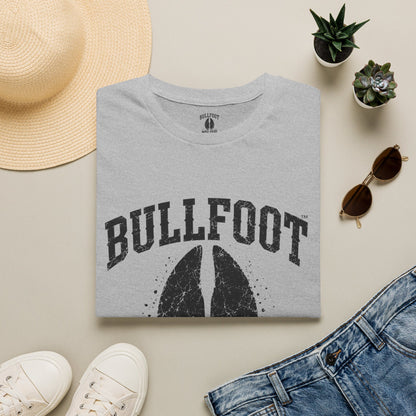 Bullfoot Was Here T-Shirt — Vintage Hoof Print Graphic Tee