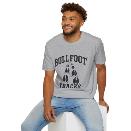 Bullfoot Tracks T-Shirt — Vintage Pawprint Graphic Tee