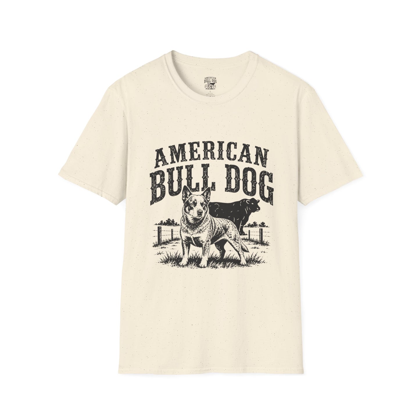 American Bulldog T-Shirt — Vintage Graphic Pet Tee