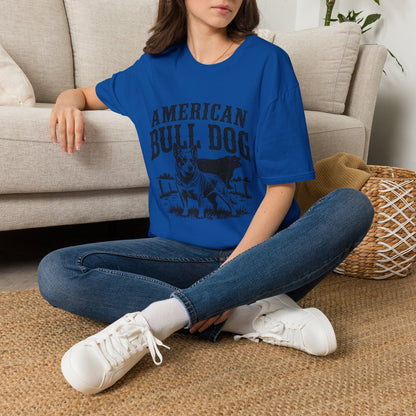 American Bulldog T-Shirt — Vintage Graphic Pet Tee