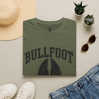Bullfoot Was Here T-Shirt — Vintage Hoof Print Graphic Tee