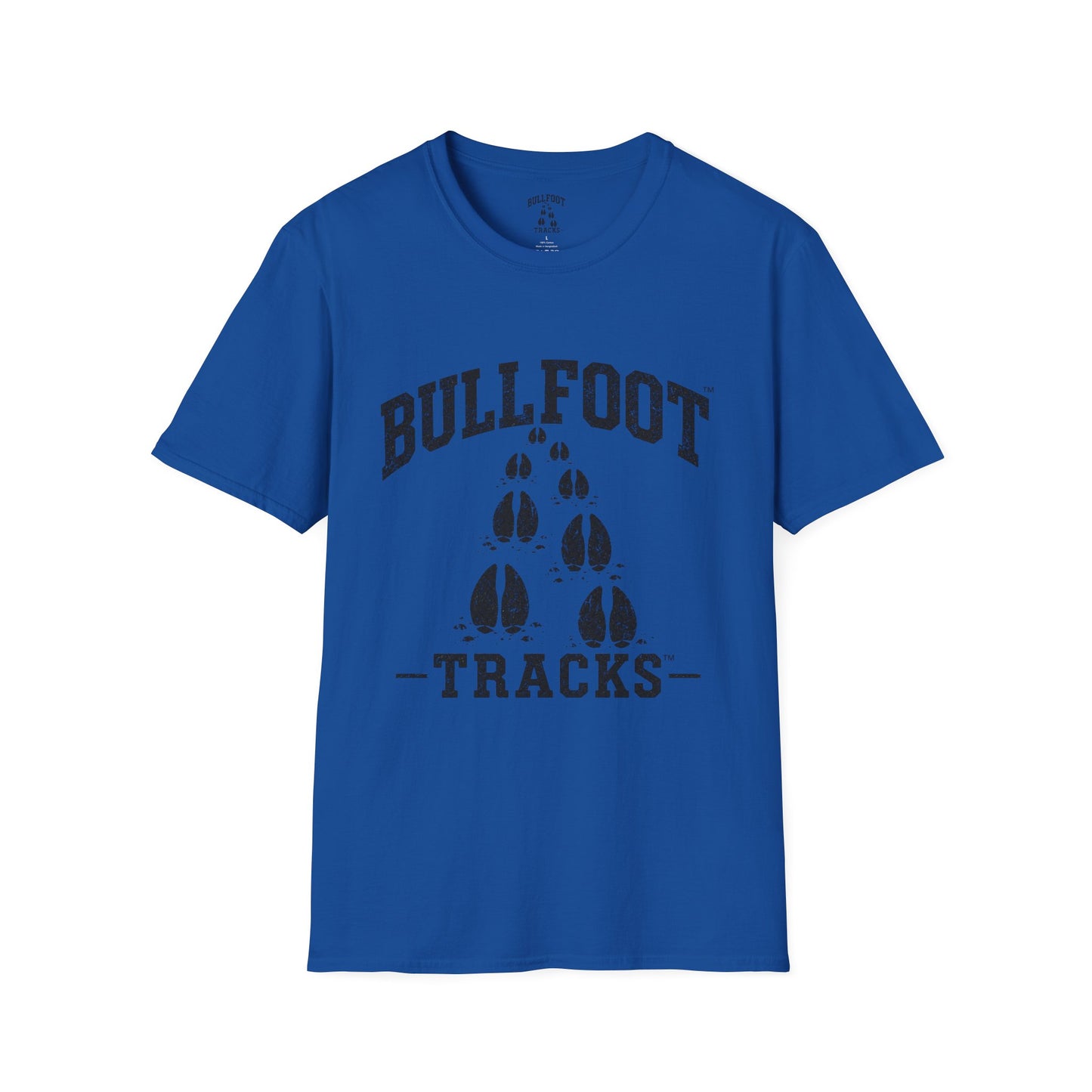 Bullfoot Tracks T-Shirt — Vintage Pawprint Graphic Tee