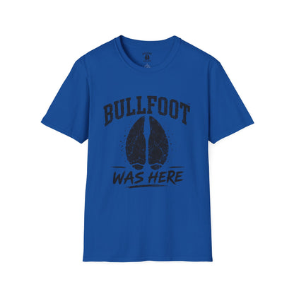 Bullfoot Was Here T-Shirt — Vintage Hoof Print Graphic Tee
