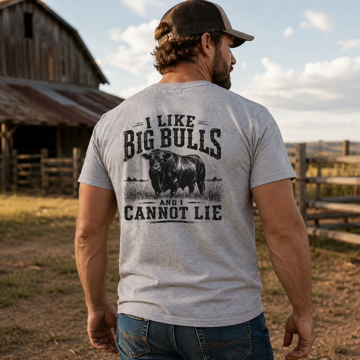 Unisex Softstyle T-Shirt "I Like Big Bulls & I Cannot Lie"