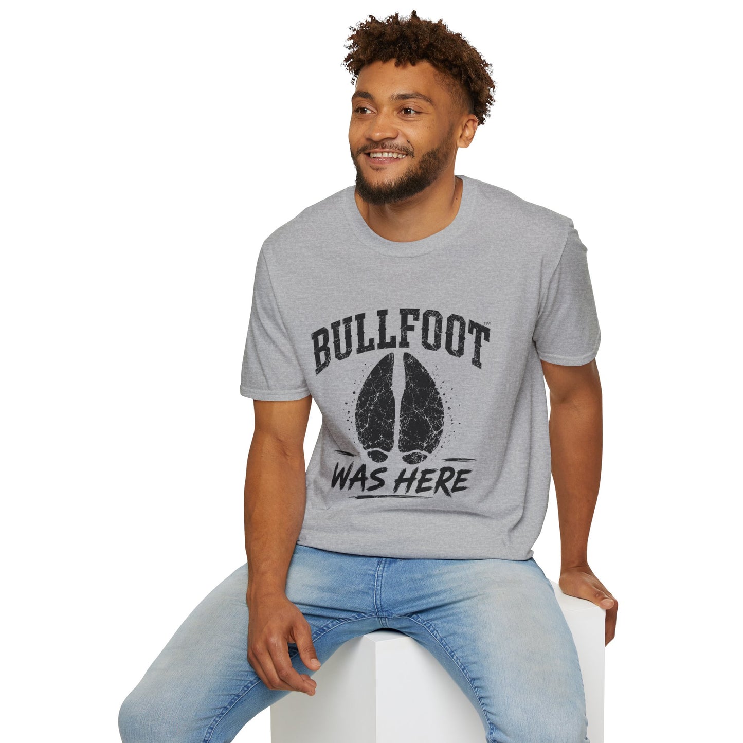 Bullfoot Was Here T-Shirt — Vintage Hoof Print Graphic Tee