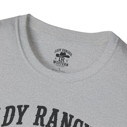 Lady Rancher logo cowboy hat T-Shirt | Western Everyday