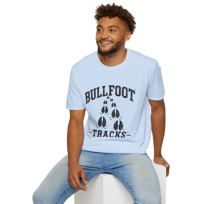 Bullfoot Tracks T-Shirt — Vintage Pawprint Graphic Tee