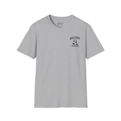 Bullfoot Tracks T-Shirt — Vintage Pawprint Graphic Tee