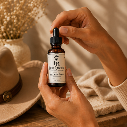 Lady Rancher Vitamin C Serum | Brightening Facial Serum with Acerola Fruit Extract