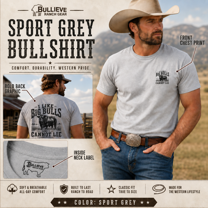 Softstyle T-Shirt "I Like Big Bulls & I Cannot Lie"