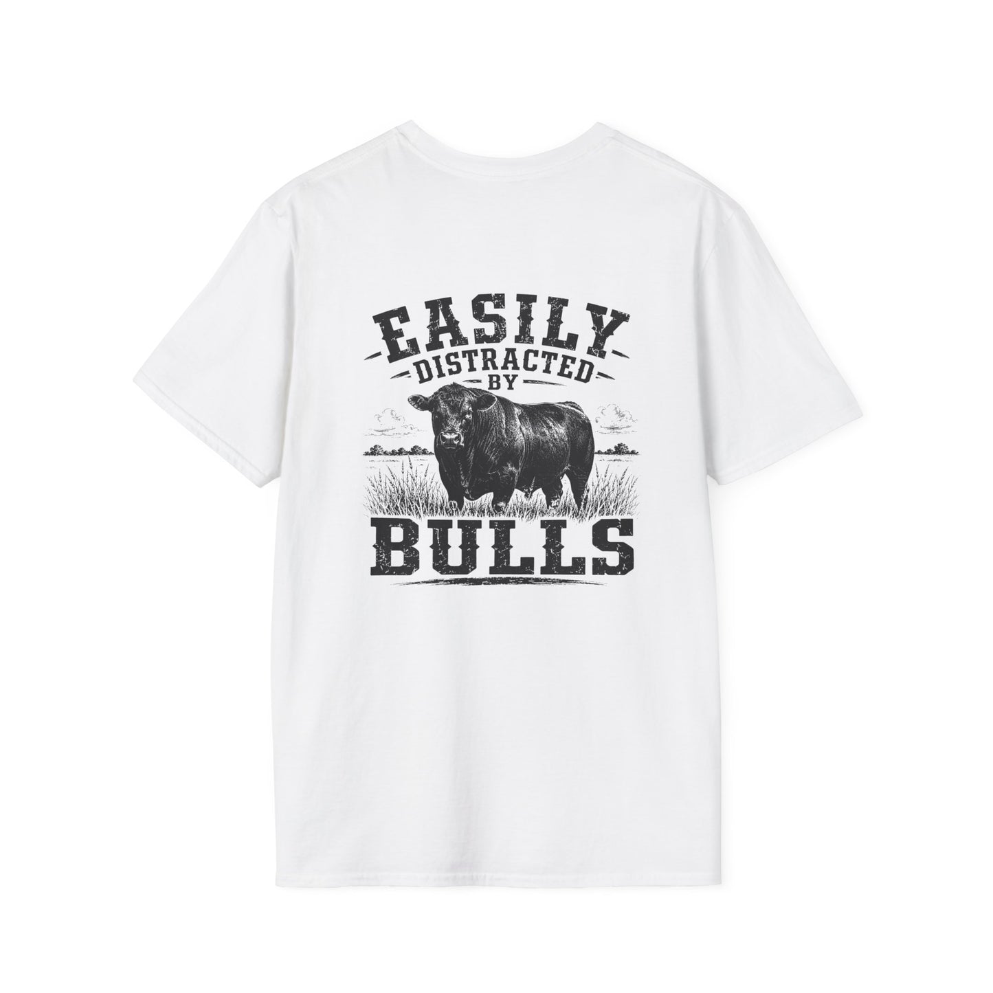 Easily Distracted By Bulls T-Shirt