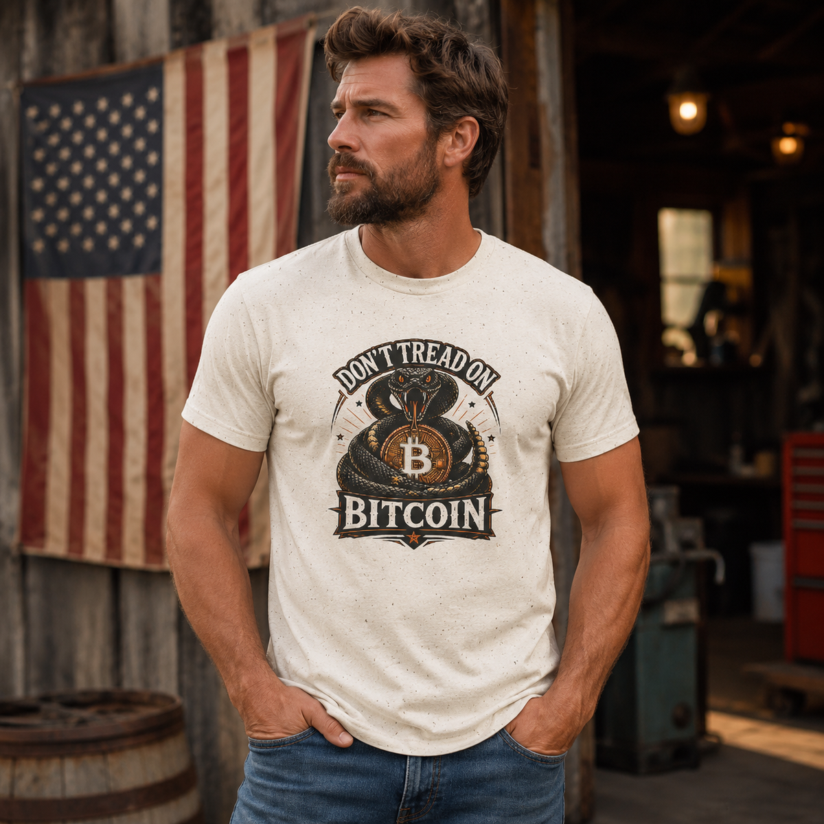 Don't Tread On Bitcoin T-Shirt