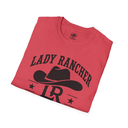 Lady Rancher logo cowboy hat T-Shirt | Western Everyday