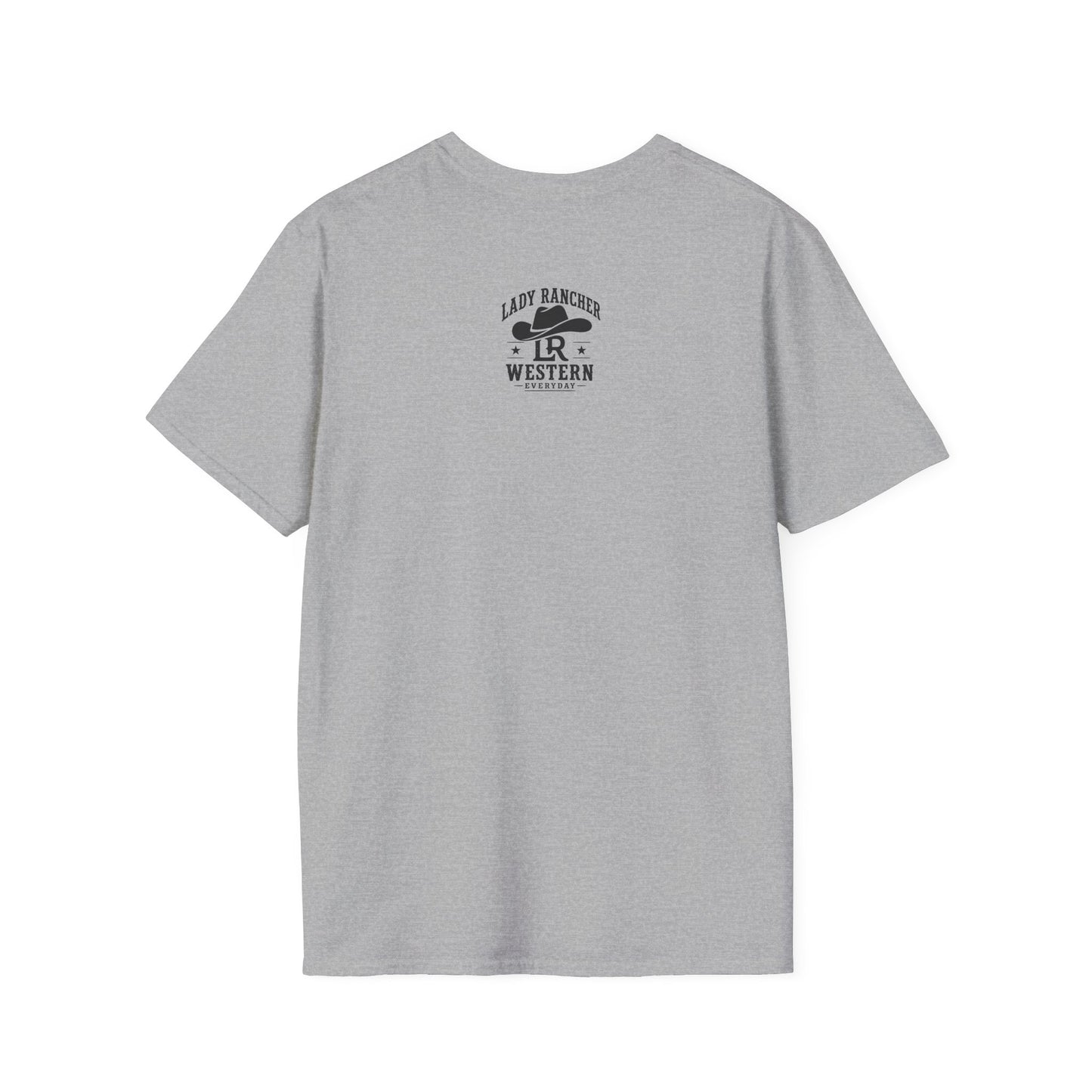 Lady Rancher logo cowboy hat T-Shirt | Western Everyday