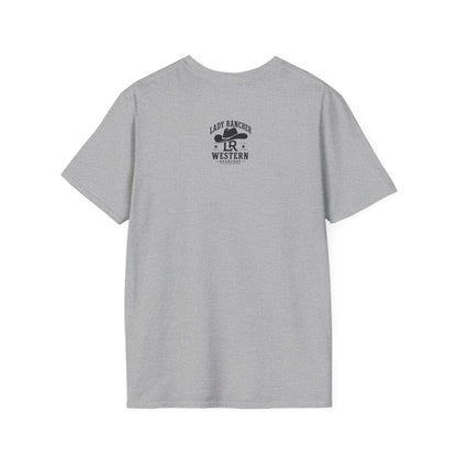 Lady Rancher logo cowboy hat T-Shirt | Western Everyday
