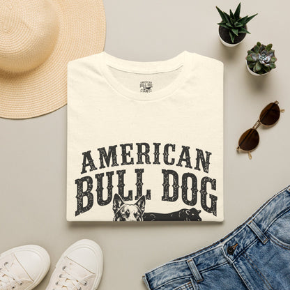 American Bulldog T-Shirt — Vintage Graphic Pet Tee