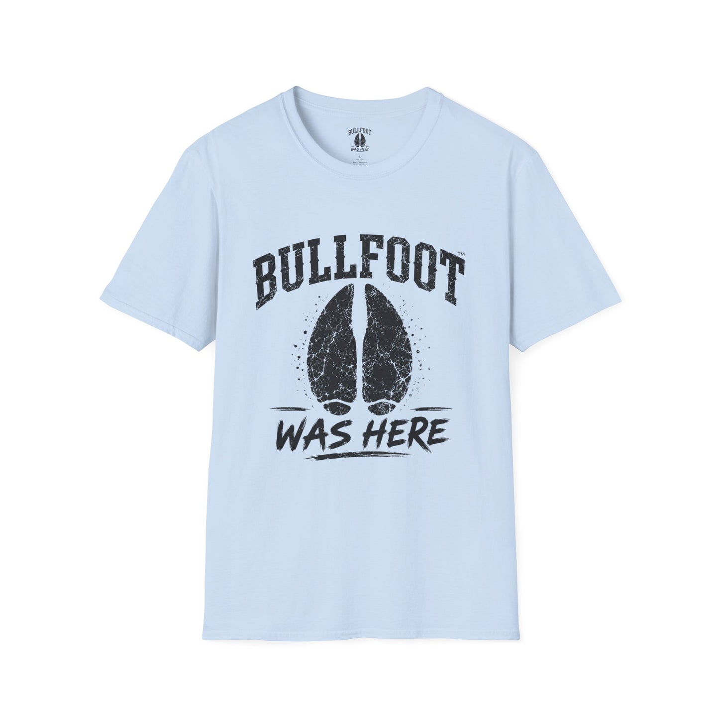 Bullfoot Was Here T-Shirt — Vintage Hoof Print Graphic Tee