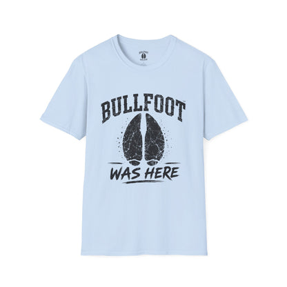 Bullfoot Was Here T-Shirt — Vintage Hoof Print Graphic Tee