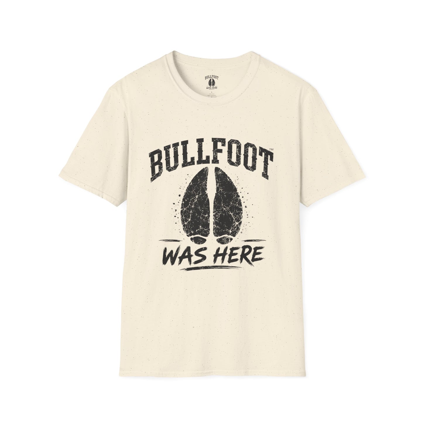 Bullfoot Was Here T-Shirt — Vintage Hoof Print Graphic Tee
