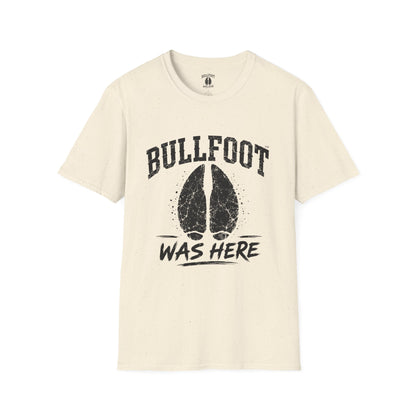 Bullfoot Was Here T-Shirt — Vintage Hoof Print Graphic Tee