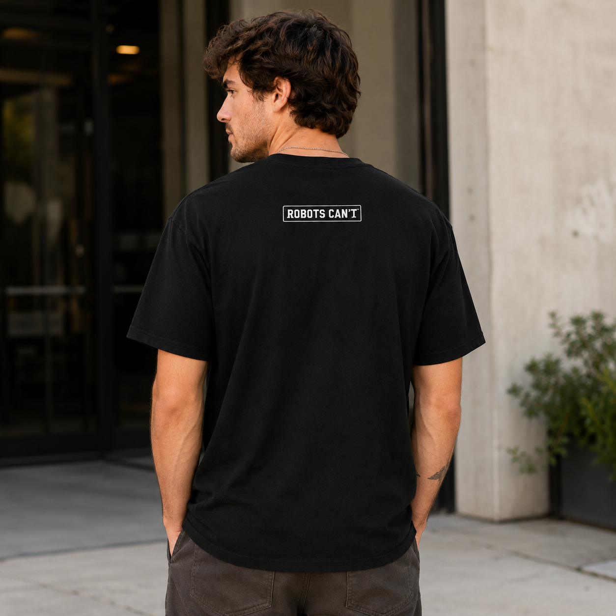 Robots Can't Yeehaw T-Shirt | Cowboy Robot Western Graphic Tee