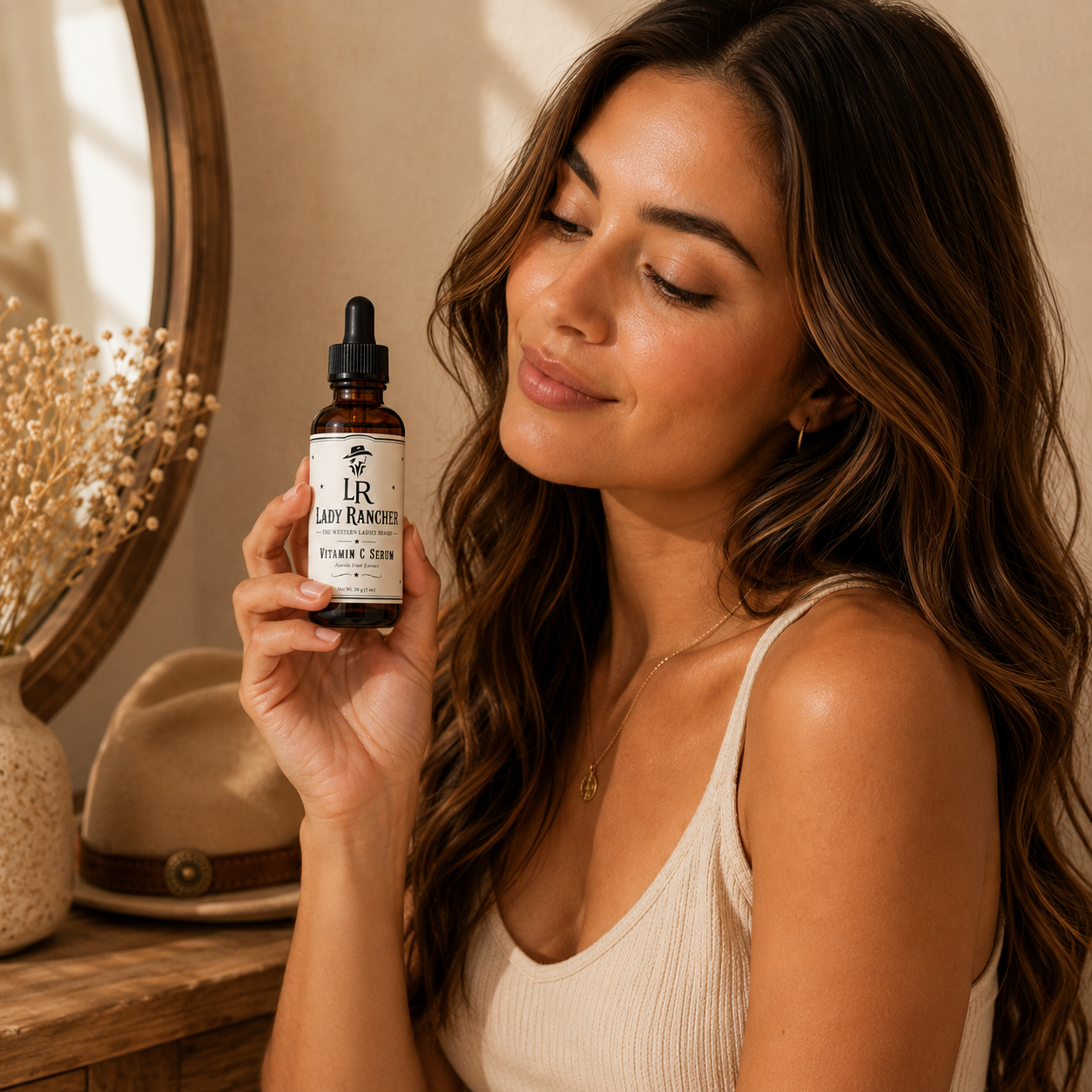 Lady Rancher Vitamin C Serum | Brightening Facial Serum with Acerola Fruit Extract
