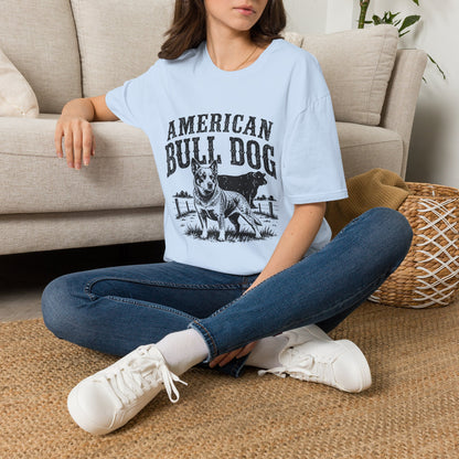 American Bulldog T-Shirt — Vintage Graphic Pet Tee
