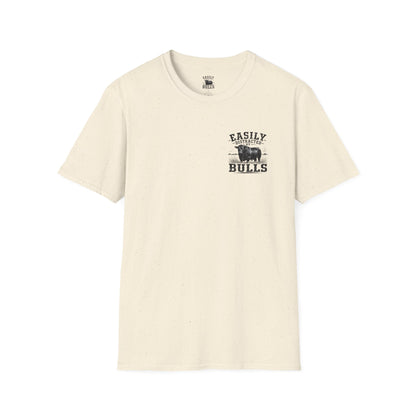 Easily Distracted by Bulls T-Shirt