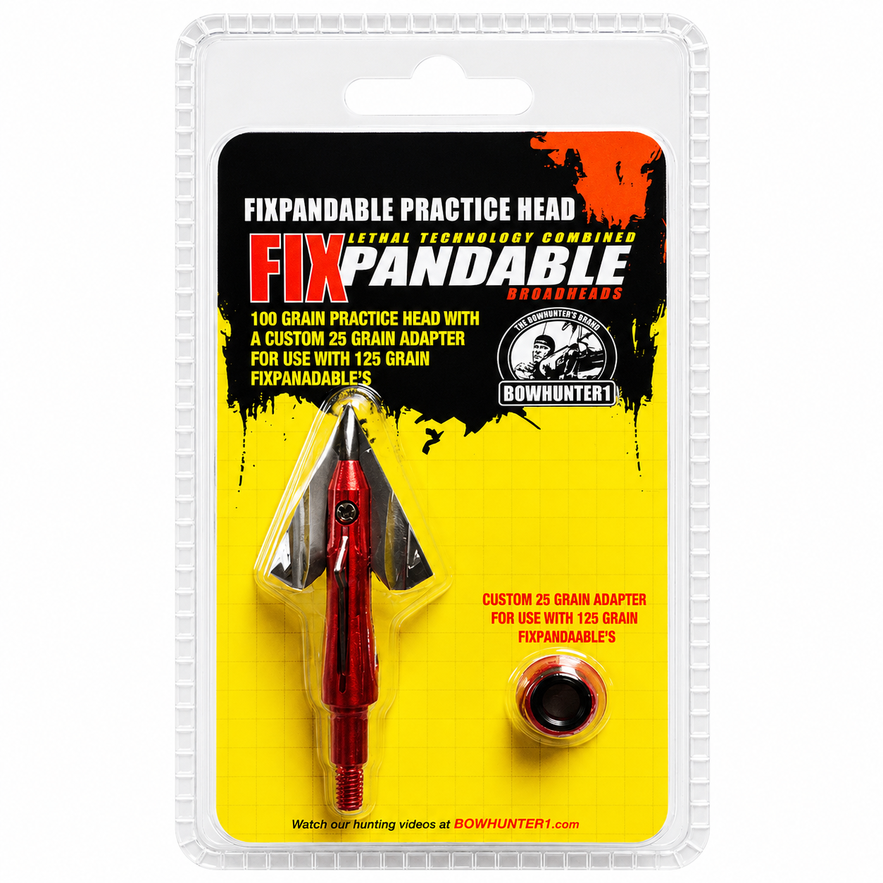 Fixpandable™ Practice Head – 100 Grains Train Like You Hunt.