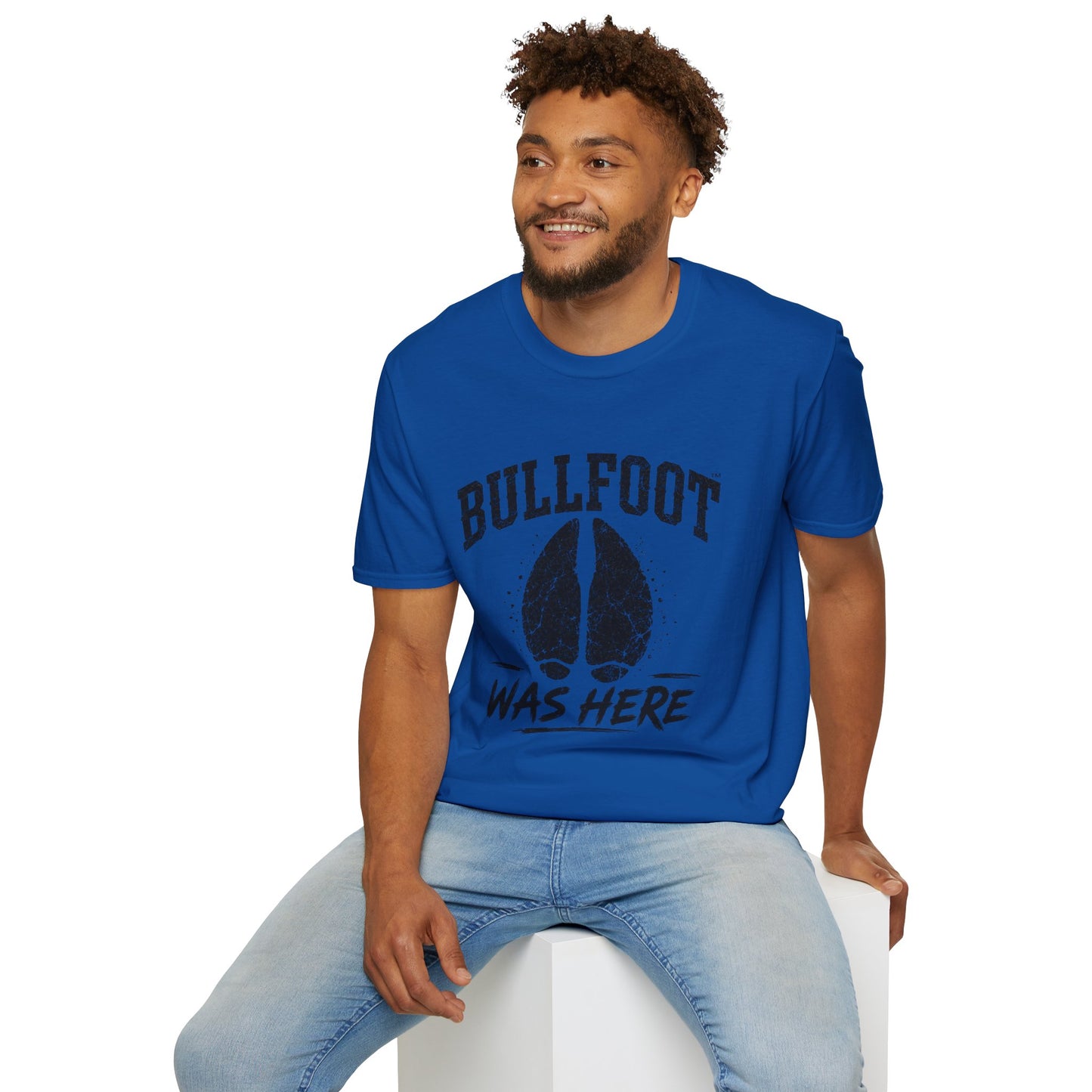 Bullfoot Was Here T-Shirt — Vintage Hoof Print Graphic Tee