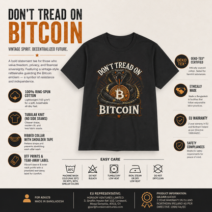 Don't Tread On Bitcoin T-Shirt